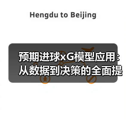 预期进球xG模型应用：从数据到决策的全面提升