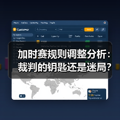 加时赛规则调整分析:裁判的钥匙还是迷局? 加时赛规则调整分析:裁判的钥匙还是迷局?