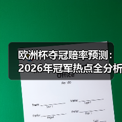 欧洲杯夺冠赔率预测:2026年冠军热点全分析 欧洲杯夺冠赔率预测:2026年冠军热点全分析