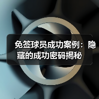 免签球员成功案例:隐藏的成功密码揭秘 免签球员成功案例:隐藏的成功密码揭秘