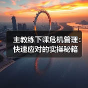 主教练下课危机管理:快速应对的实操秘籍 主教练下课危机管理:快速应对的实操秘籍