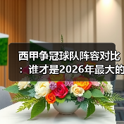 西甲争冠球队阵容对比:谁才是2026年最大的赢家? 西甲争冠球队阵容对比:谁才是2026年最大的赢家?