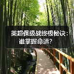 英超保级战终极秘诀:谁掌握命运? 英超保级战终极秘诀:谁掌握命运?