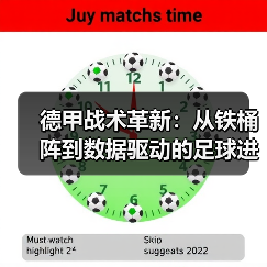 德甲战术革新:从铁桶阵到数据驱动的足球进化 德甲战术革新:从铁桶阵到数据驱动的足球进化