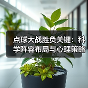点球大战胜负关键：科学阵容布局与心理策略全解析