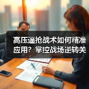 高压逼抢战术如何精准应用？掌控战场逆转关键