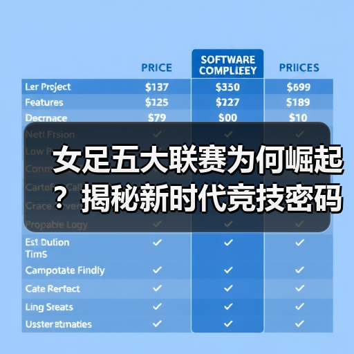 女足五大联赛为何崛起?揭秘新时代竞技密码 女足五大联赛为何崛起?揭秘新时代竞技密码