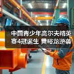 中国青少年高尔夫精英赛4冠诞生 黄裕龙逆袭男C组 中国青少年高尔夫精英赛4冠诞生 黄裕龙逆袭男C组
