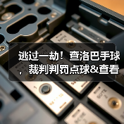 逃过一劫！查洛巴手球，裁判判罚点球&查看VAR后取消